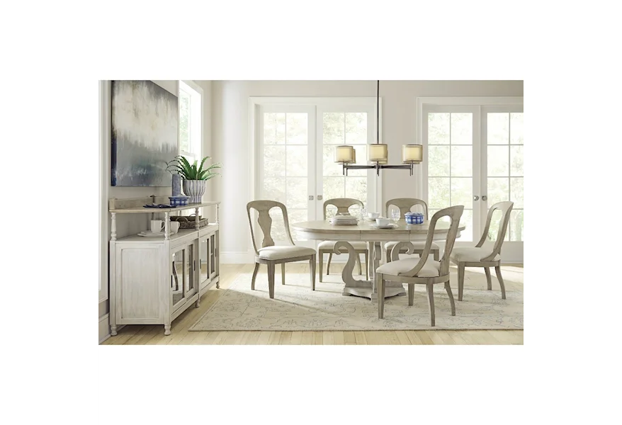 Litchfield 750 Formal Dining Room Group by American Drew at Esprit Decor Home Furnishings